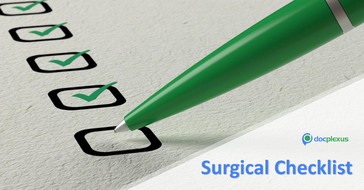 Checklist For Surgery- How Helpful Is It?