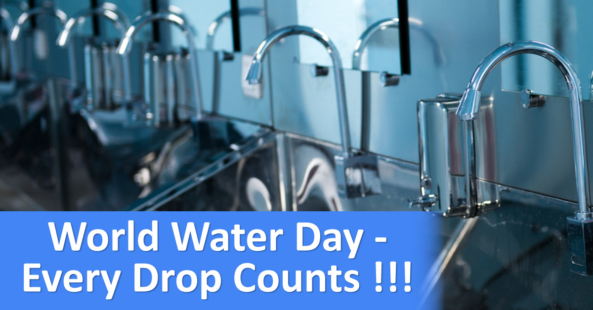Every Drop Counts Even In Hospitals