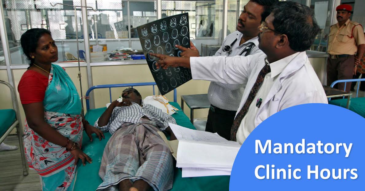 Clinical Duties Mandatory For Admin Doctors
