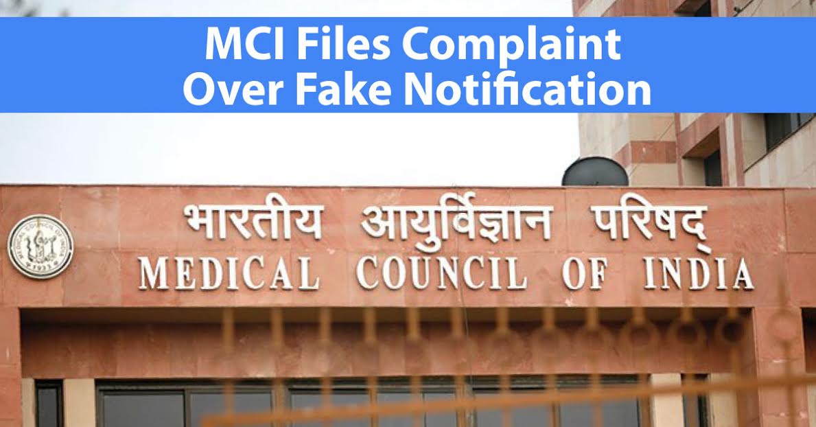MCI Files Complaint Over Fake Notification