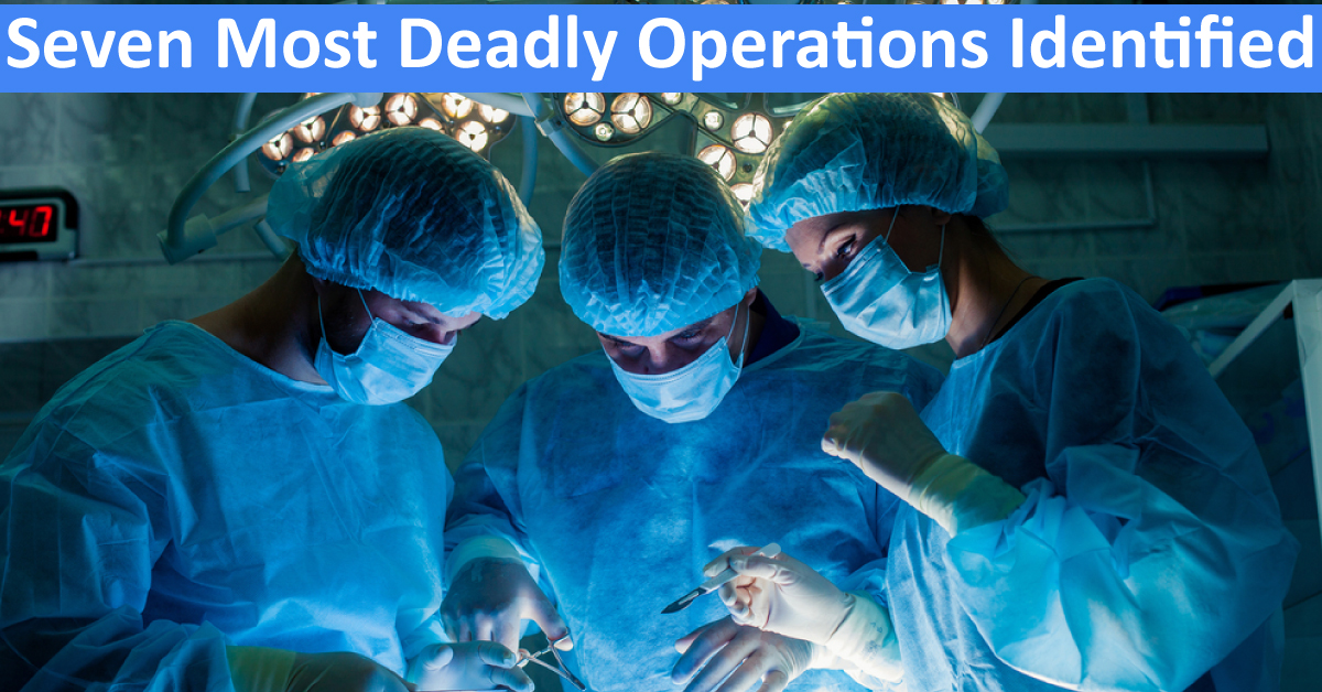 Seven Most Deadly Operations Identified For Emergency Patients