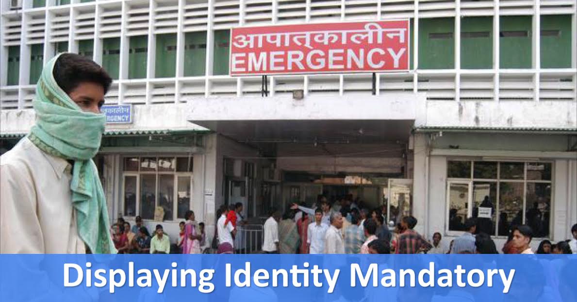 Government Doctors To Display Identity Is Mandatory