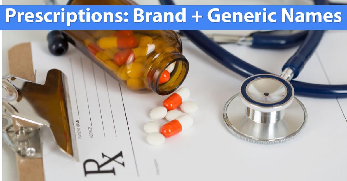 Government States That Prescription Can Have Brand Names