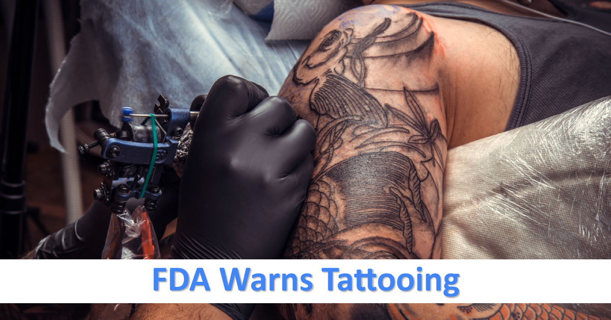 USFDA Warns Of Tattooing Threats