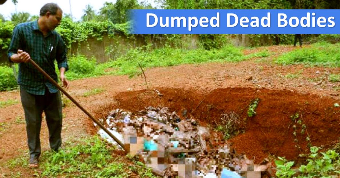 Renowned Medical College Dumped Dead Bodies In Open