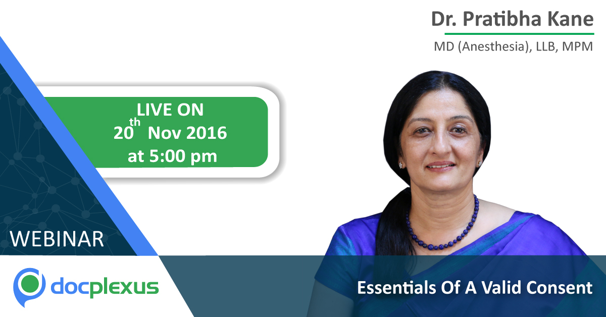 Webinar On Essentials Of A Valid Consent