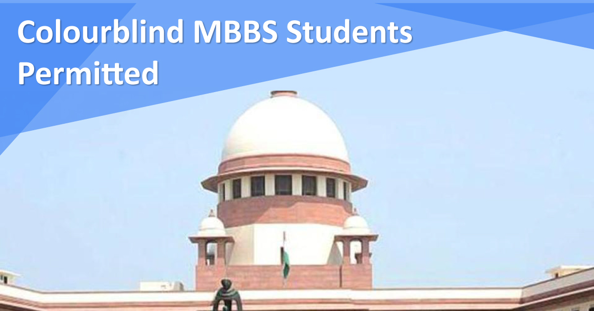 MCI Permits Colour Blind Students For MBBS Course