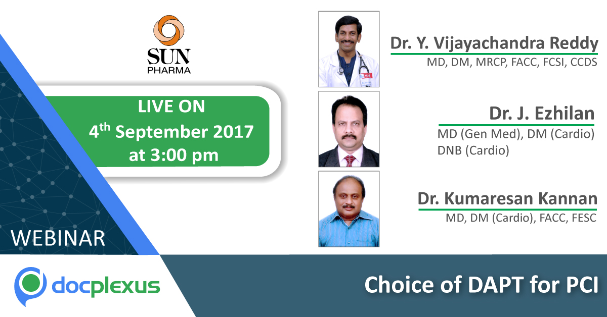 Webinar On The Choice of DAPT for PCI