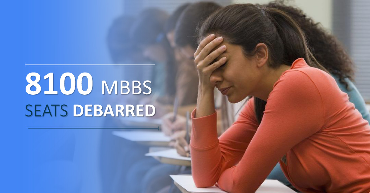 MCI Debars 8100 MBBS Seats For Non Compliance Requirements