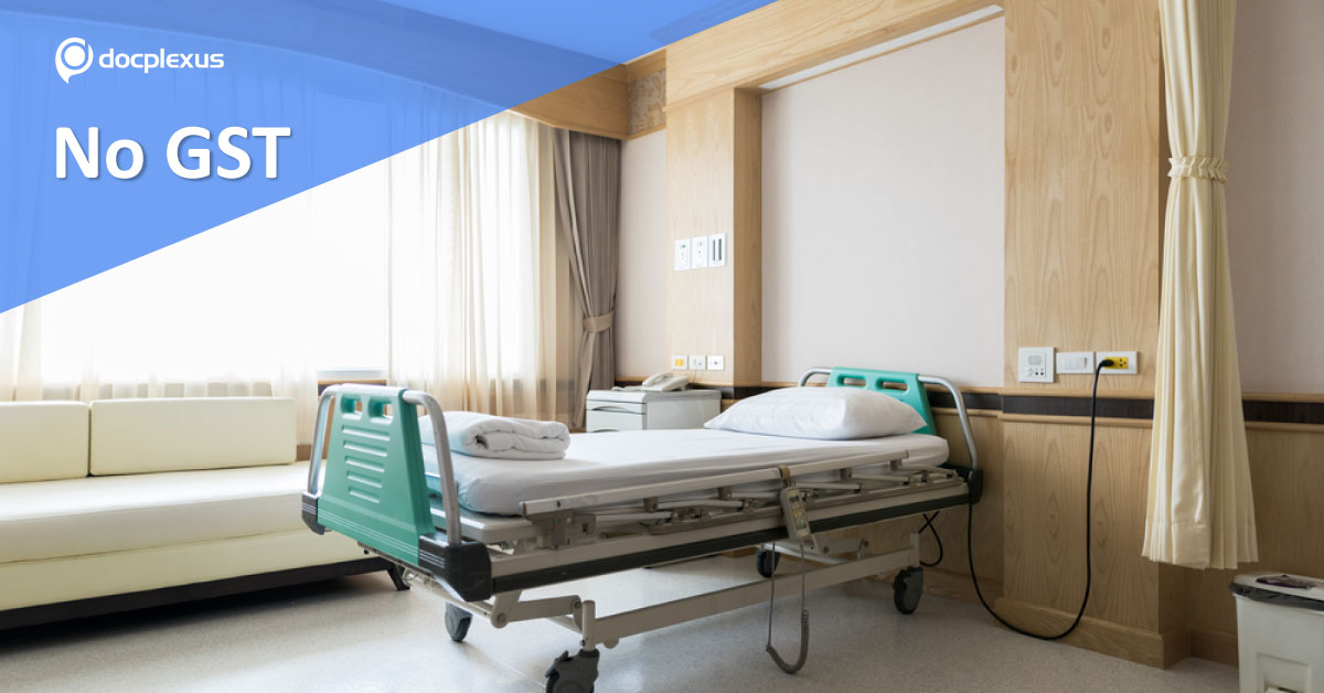 Room Rent In Hospitals Exempted From GST