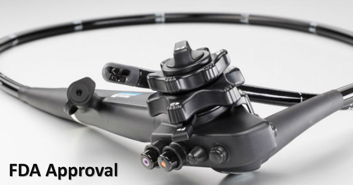 First Duodenoscope With Disposable Cap