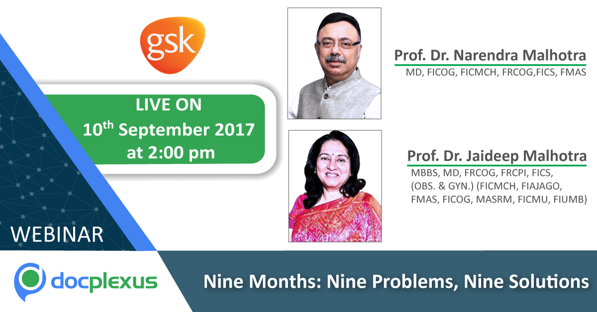 Webinar On Nine Months: Nine Problems, Nine Solutions