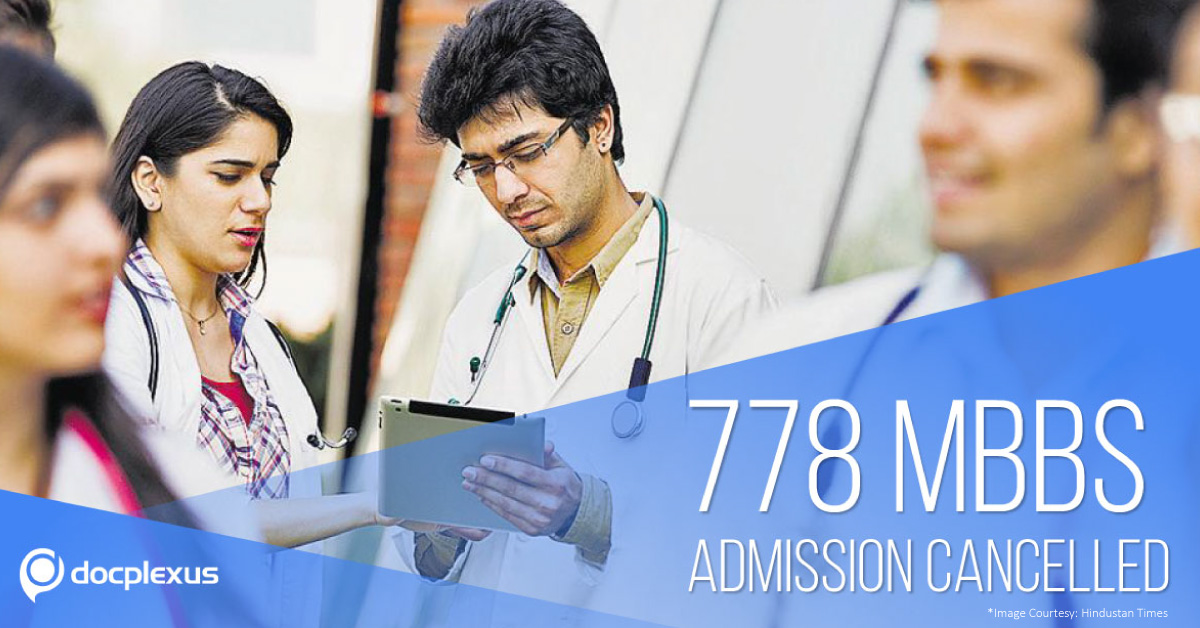 MCI Cancels 778 MBBS Admission For Violating Norms