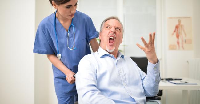 When A Doctor Slapped A Person For Creating Nuisance