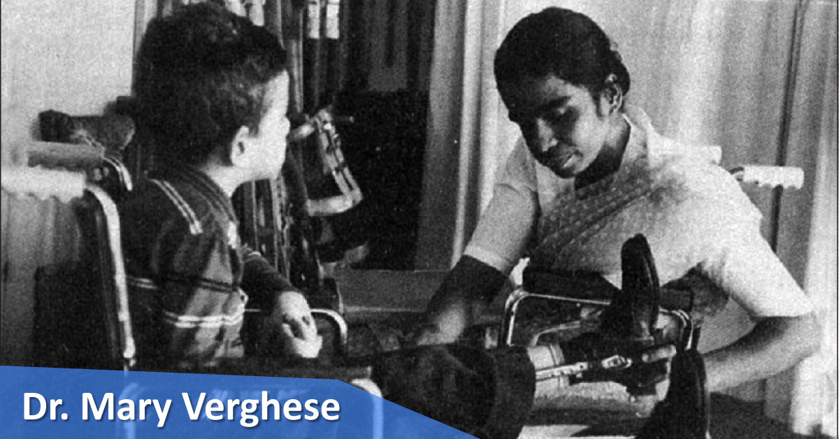 Dr. Mary Verghese:  A Wheelchair Surgeon Who Treated Disabled