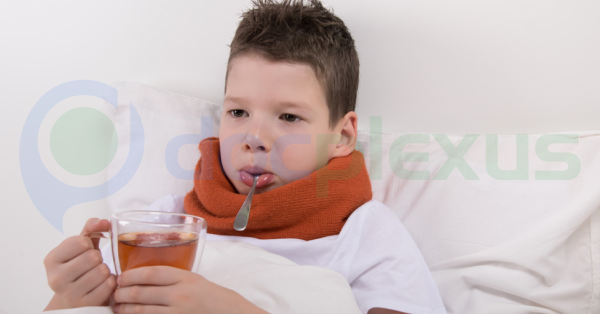 A Boy with Acute Onset of Sore Throat and Painful Anterior Cervical Lymphadenopathy