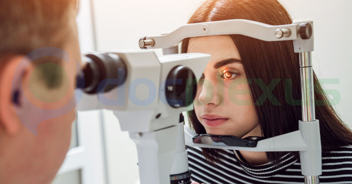 A Female with Fluctuating Vision