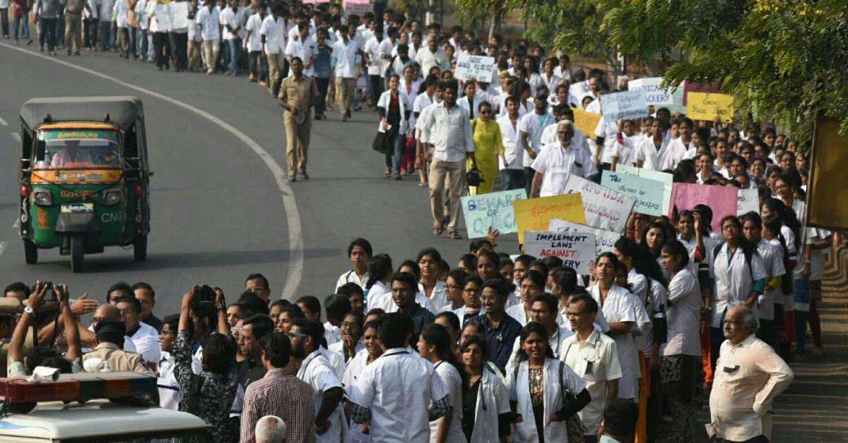 Anti-NMC “Bharat Yatra” Launched By IMA