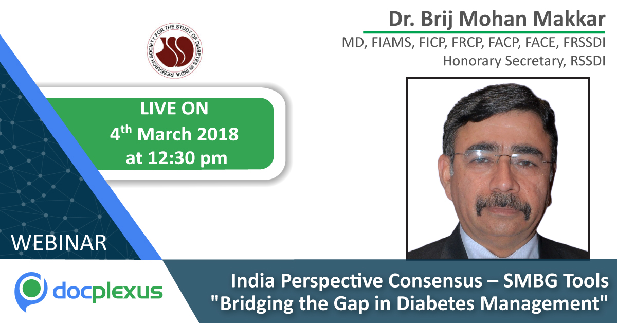 India Perspective consensus – SMBG tools “Bridging the Gap in Diabetes Management"