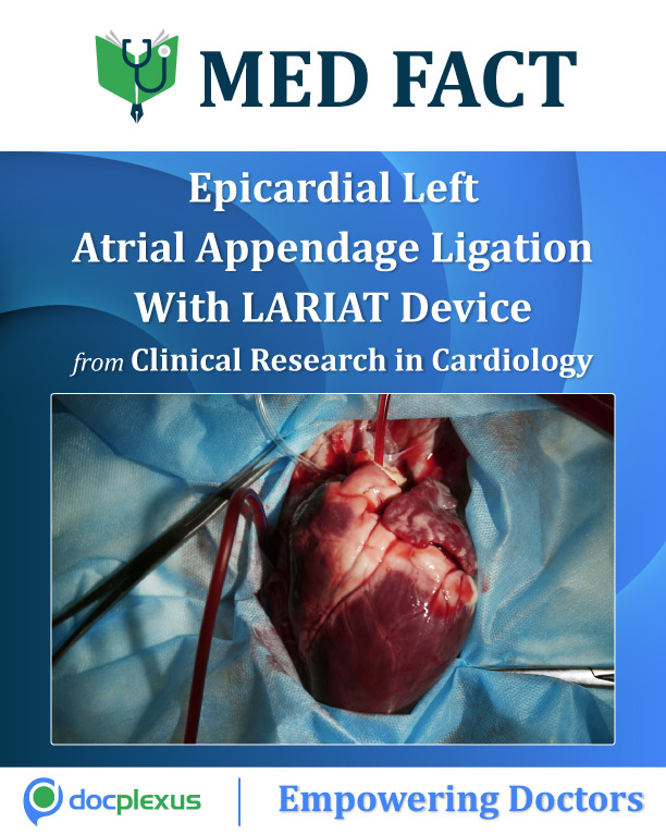 Acute & Long Term Outcomes Of Epicardial Left Atrial Appendage Ligation