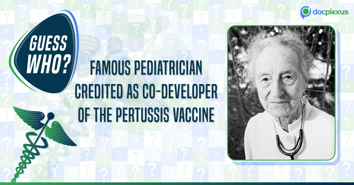 Researcher Who Co-developed Pertussis Vaccine