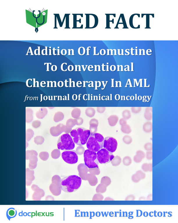 Improved Survival By Adding Lomustine To Conventional Chemotherapy In AML