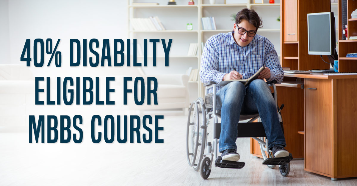 New MCI Rule For Disabled Candidates Seeking Admission In MBBS
