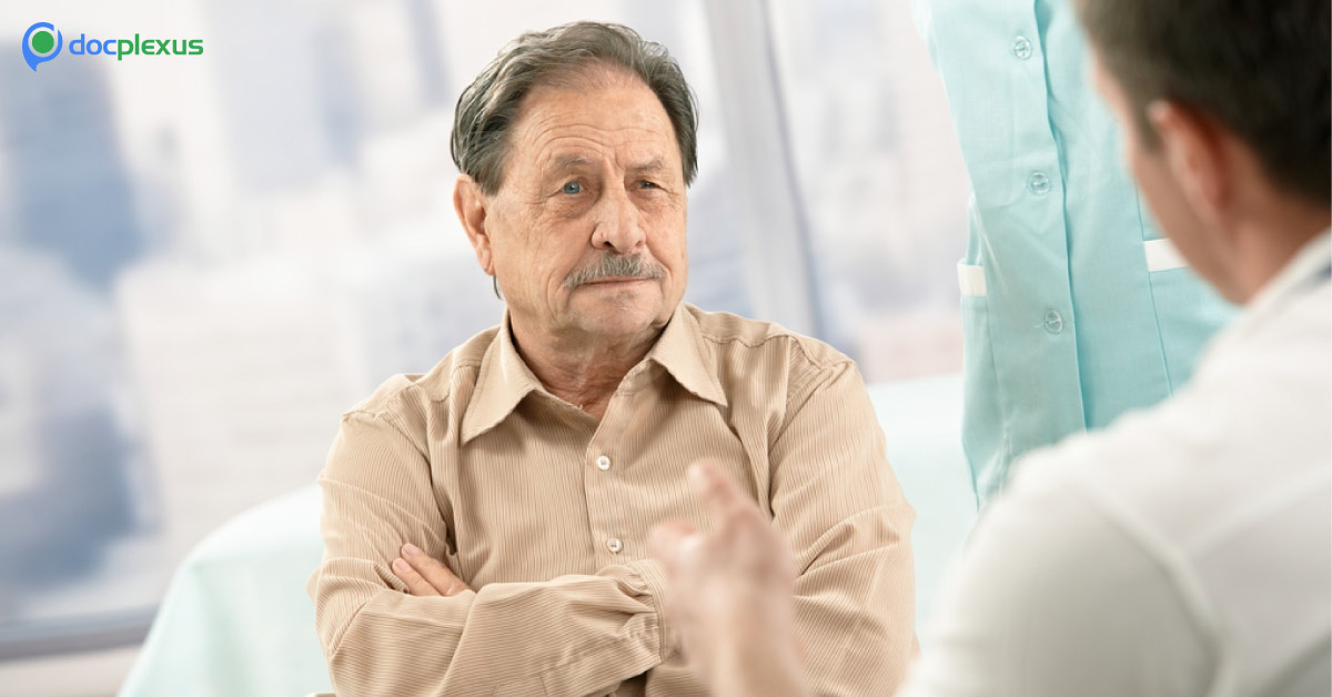 An Old Man With Severe Flank Pain