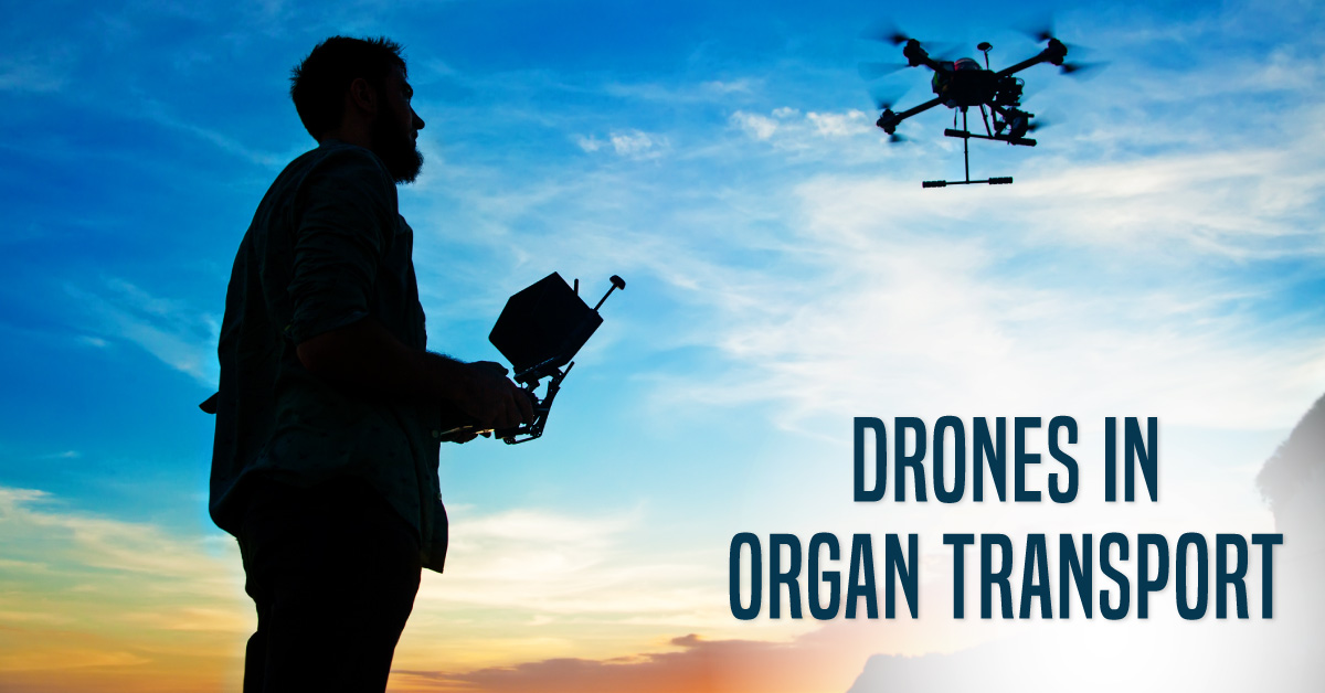 “Drone Ports” In Hospitals For Speedy Organ Transportation