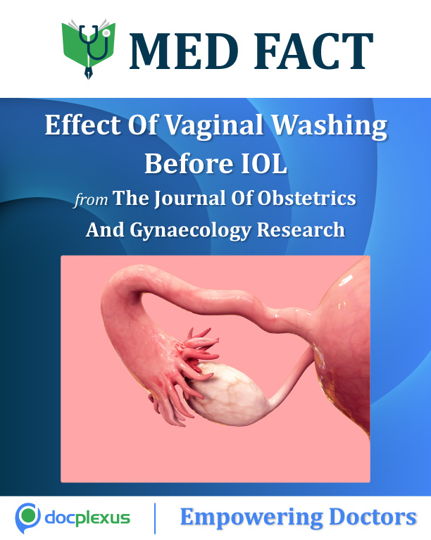 Effect Of Vaginal Washing Before Intravaginal Dinoprostone Insertion