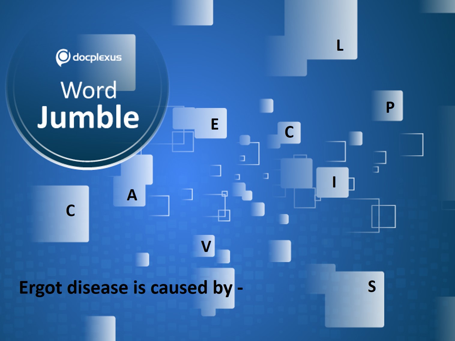 Ergot Disease is Caused by ____