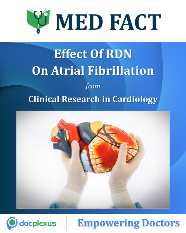 Atrial Fibrillation Reduction By Renal Sympathetic Denervation