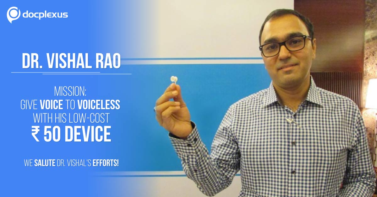 Unsung Superheroes - Meet Dr. Vishal Rao