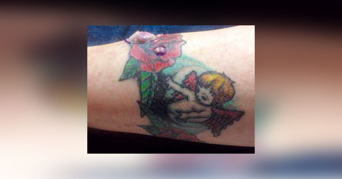 Women With Several Growths Inside Her Tattoo