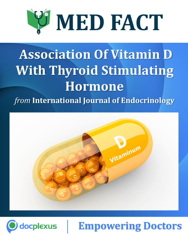 Association Of Vitamin D With Thyroid Stimulating Hormone
