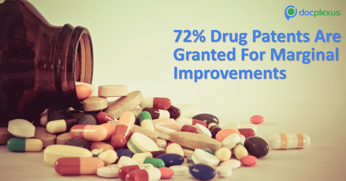 Majority Of Drug Patent Grants Are For Marginal Improvements
