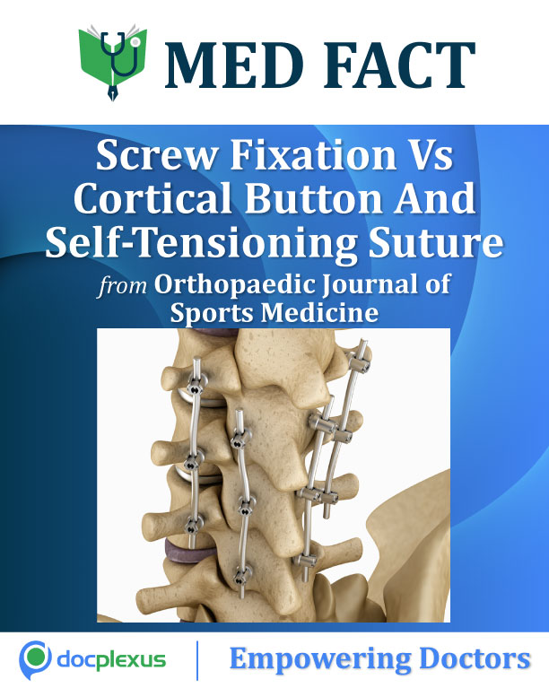 Biomechanical Comparison of Screw Fixation Vs Cortical Button and Self-tensioning Suture for the Latarjet Procedure