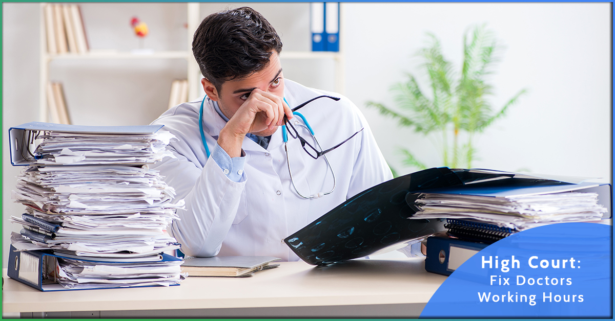Delhi HC Say Need To Fix Doctors Working Hours & Doctor-Patient Ratio In Hospitals