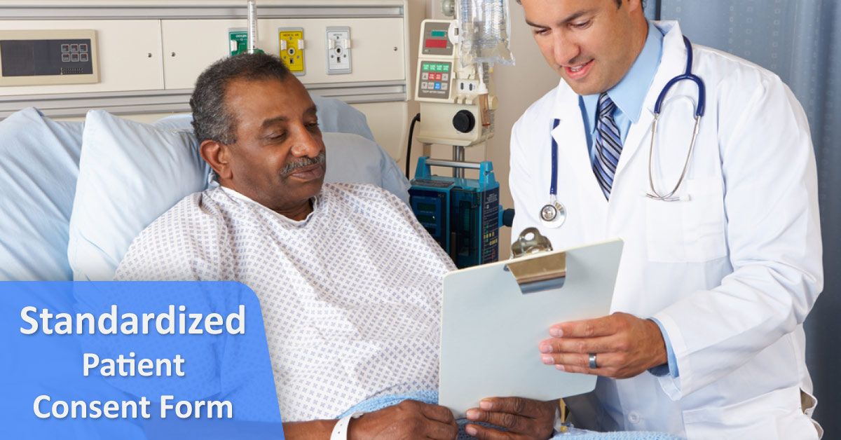 IMA: Draft Of Standardized Patient Consent Form