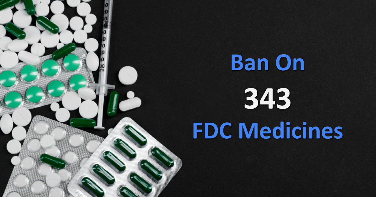 343 FDC’s Should Be Prohibited: Health Ministry