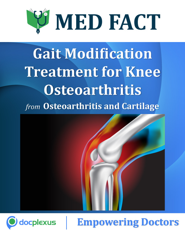 Toe-Out Gait Modification For Treating Knee Osteoarthritis