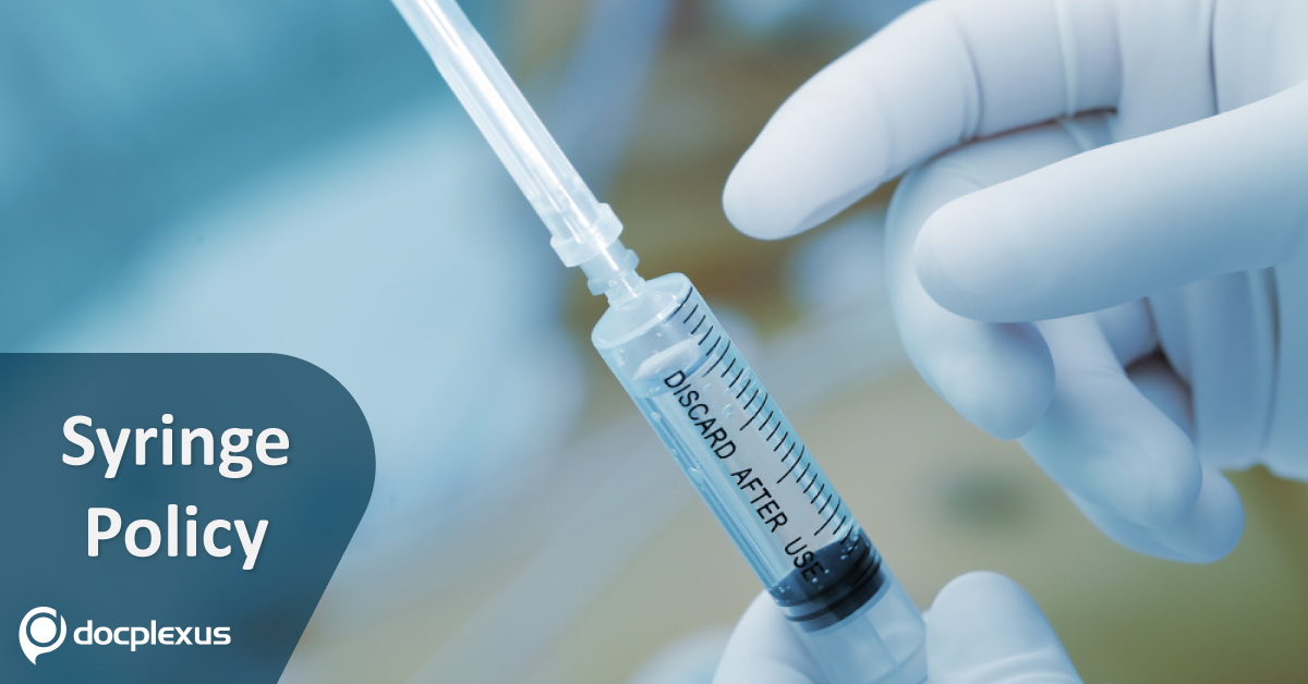 Auto Disposable Syringe Policy