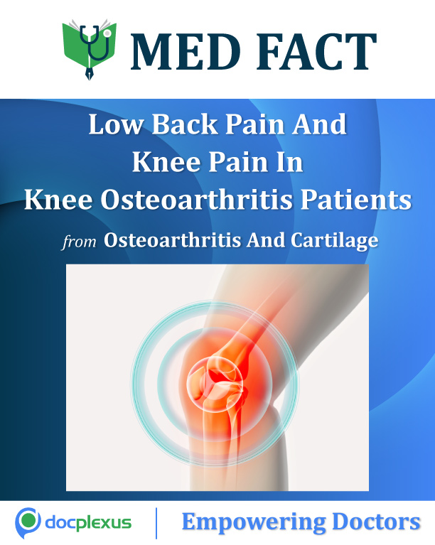 Low Back Pain And Knee Pain In Knee Osteoarthritis Patients