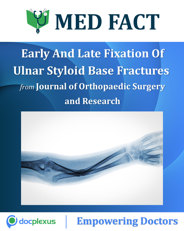 Different Outcomes Of Early And Late Fixation Of Ulnar Styloid Base Fractures