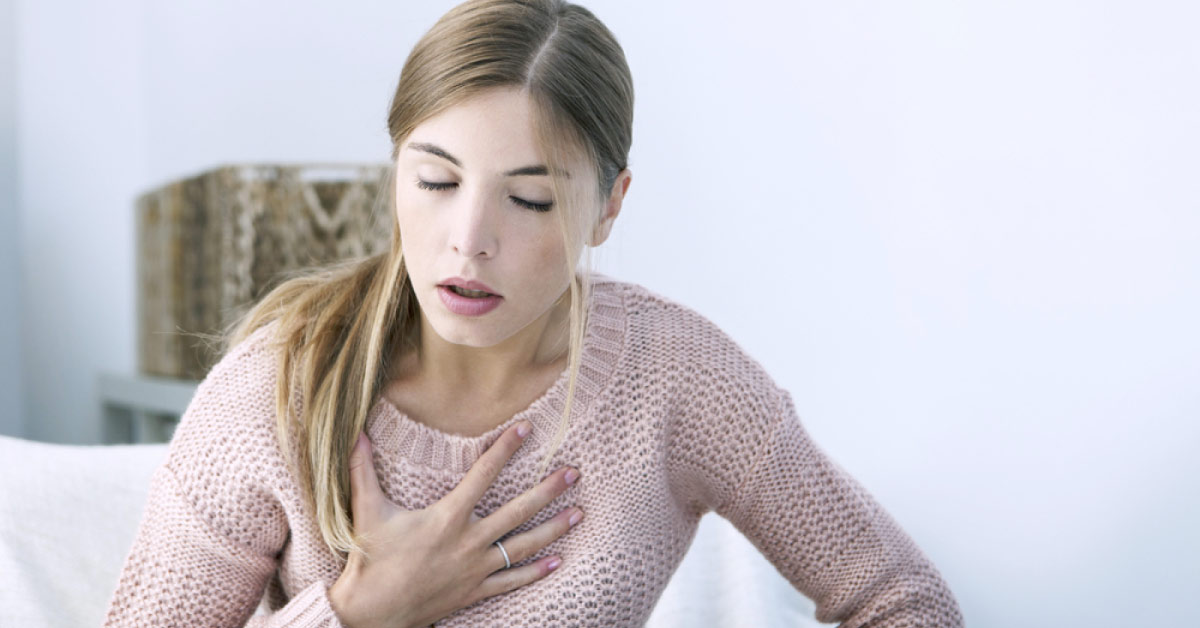 A Case of Chest Pain, Palpitations, and Headache