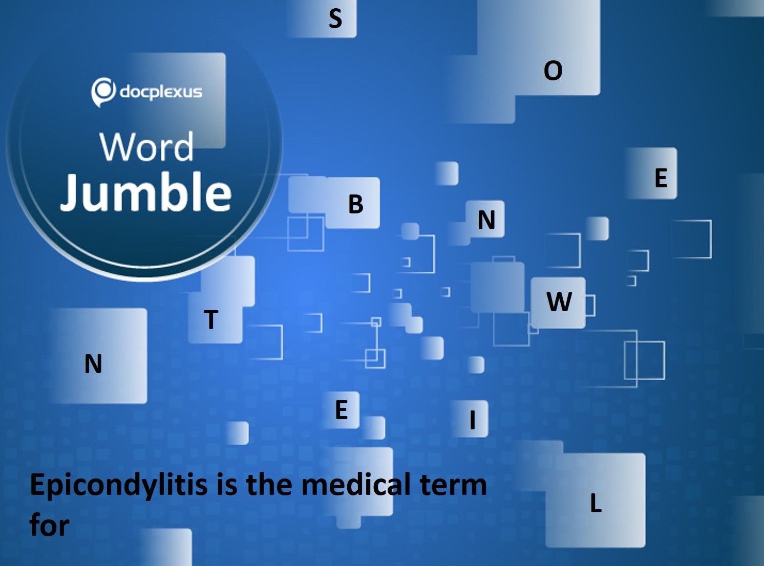 Epicondylitis Is The Medical Term For