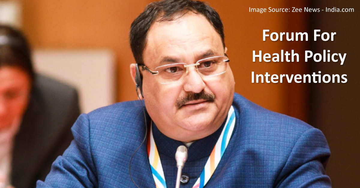 J.P. Nadda To Ease Stakeholders For Health Policy Interventions