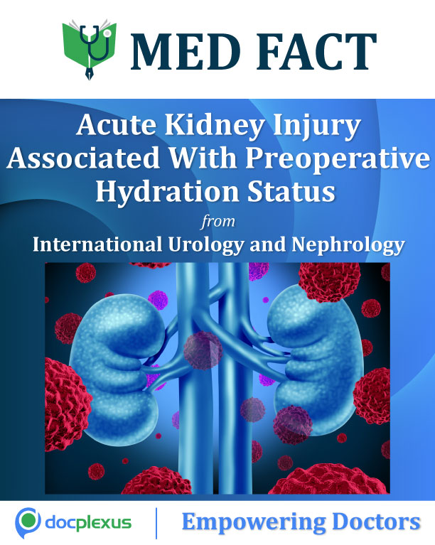 Acute Kidney Injury Associated with Preoperative Hydration Status
