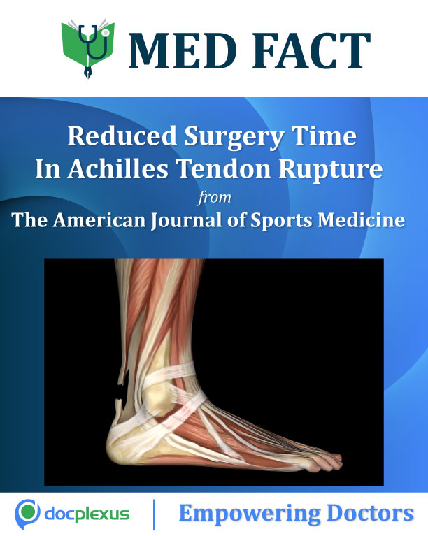 Reduced Time To Surgery Improves Outcome After Achilles Tendon Rupture