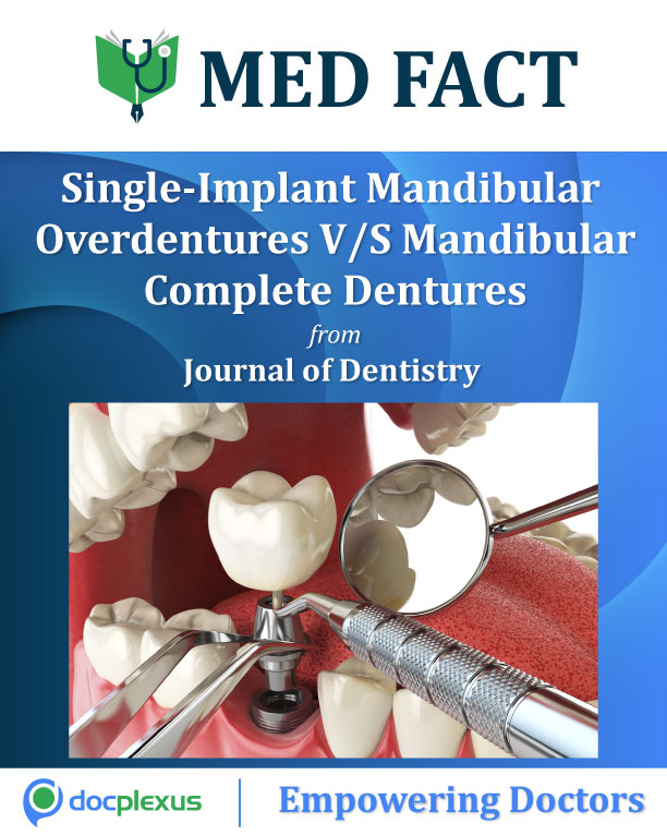 Single-Implant Mandibular Overdentures V/S Mandibular Complete Dentures